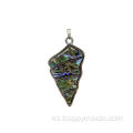 Craft Shell Abalone Pendants Charm para hacer joyas